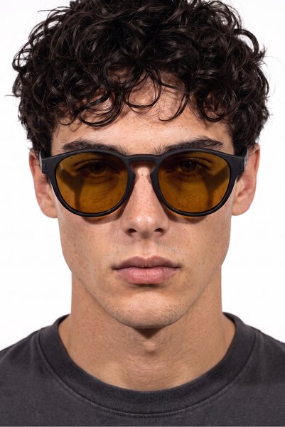 Veron Black Brown Men's Sunglasses