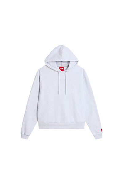 M Tnf Red Box Hoodie Unisex Outdoor Sweatshirts Nf0A8Efze041 Gray