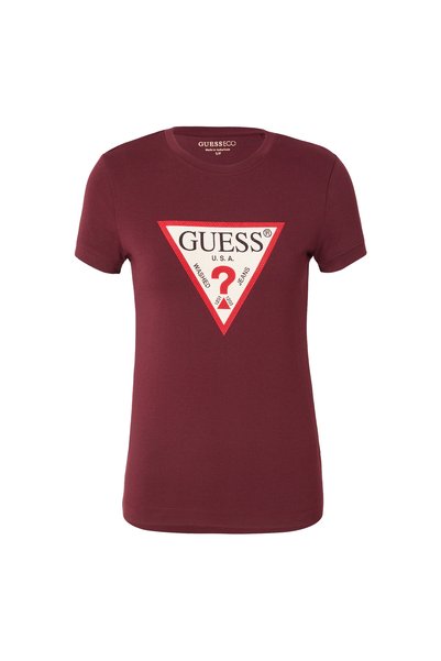 Burgundy Women's T-Shirt W6Yi54K4870-G596