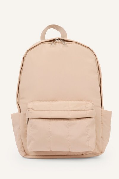 Quilted Pocket Zippered Women's Backpack I2320Axns