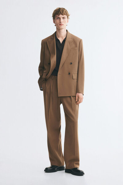 Suit Trousers Loose Fit
