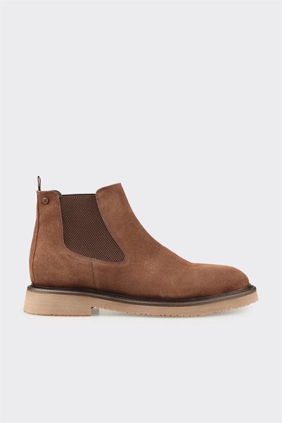 Mink Leather Men's Boots