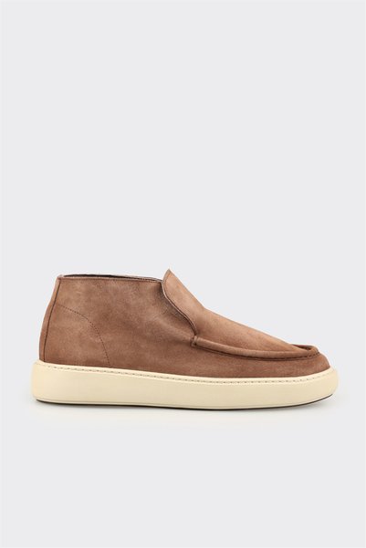 Mink Leather Men's Casual Boots