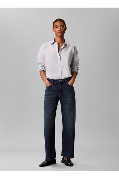 Jeans Blue Women's Denim Trousers Lv047H656Gtot