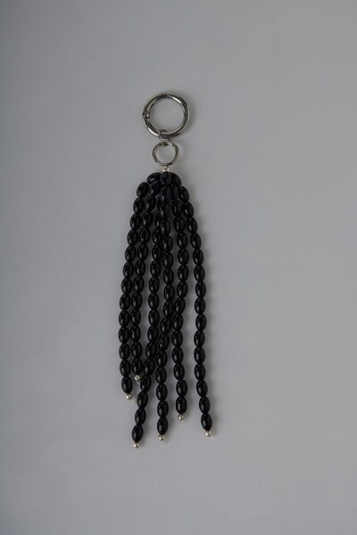 Black Bead Charm