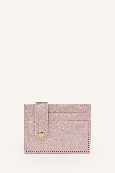 Artificial Leather Silver Card Holder I1260Axnspn2