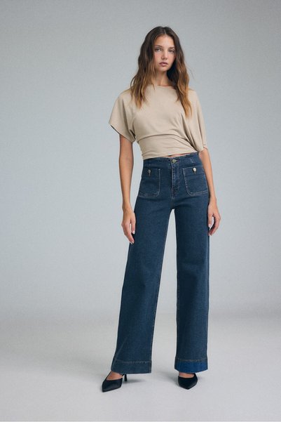 D77 Minimal Pocket Jeans