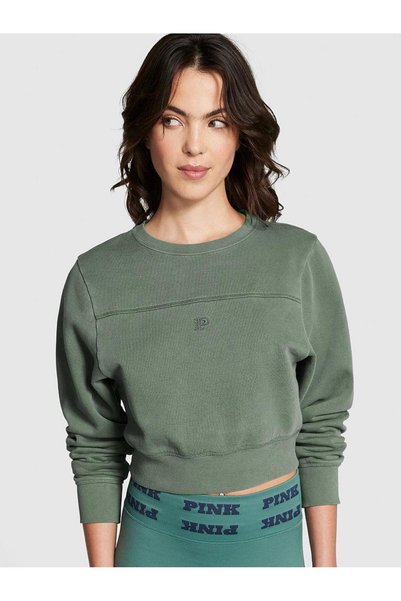 Ivy Fleece Robed Crew Sweatshirt
