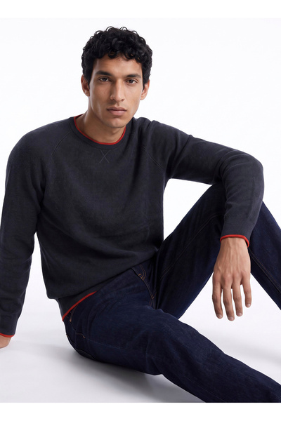 Sweater, S, Anthracite