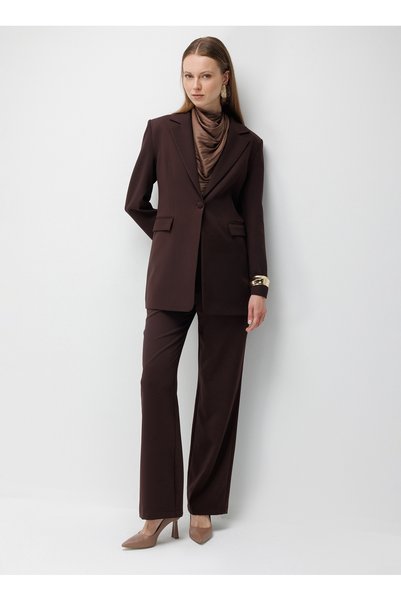 Brown Women's Jacket M1Mz1020100138