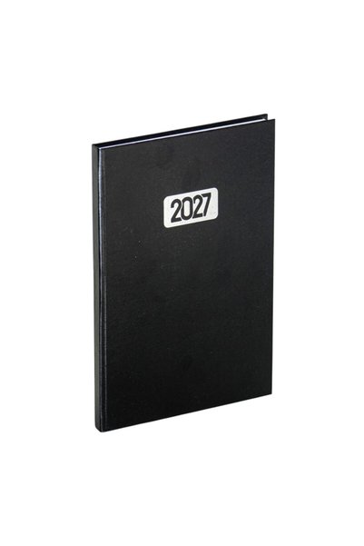 2027 agenda with leather cover 17x24 cm
