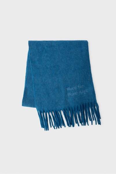 Slogan Printed Scarf