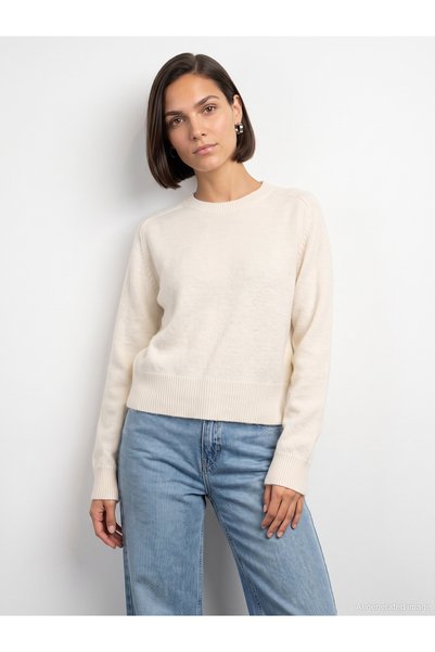 10884 Wool Blend Crew Neck Sweater