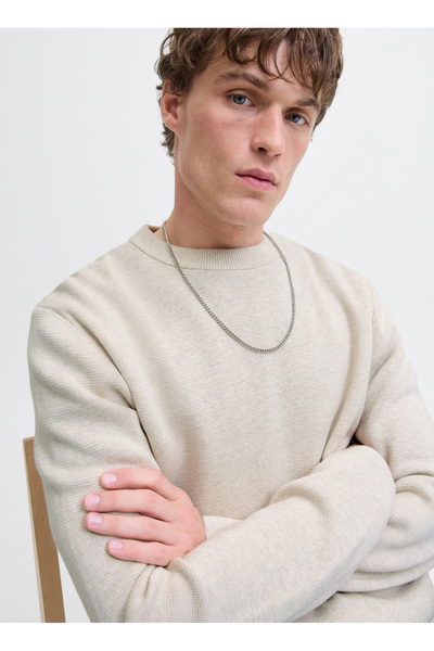 Sweater, 2XL, White