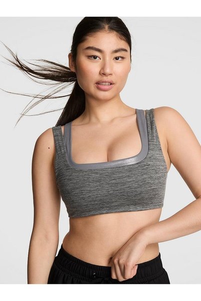 Relay Square Neck Sports Bra