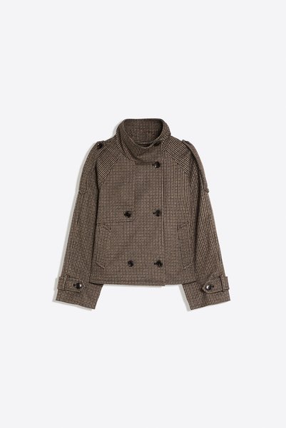 Checked Wool Jacket