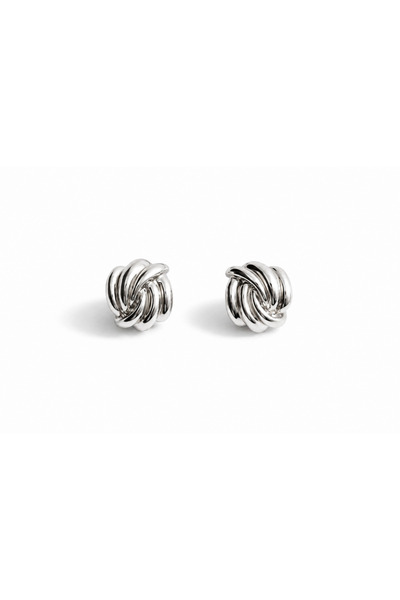 Steel manor earrings