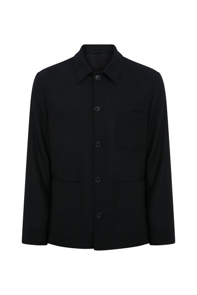 Black Men's Jacket Solari