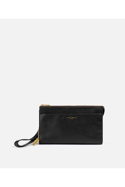 100% Leather Olive Tree Clutch