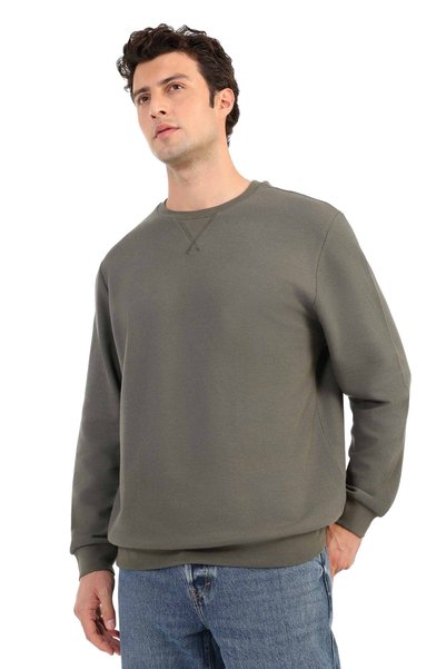 Sweatshirt Men's Khaki ml 16Unown Ess-508