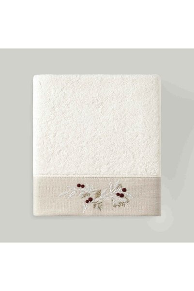 Lorin Cotton 50X85 cm Face Towel Ecru