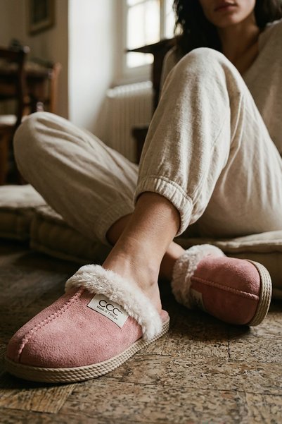 Women's Winter Slippers Furry Soft Casual Home Slippers