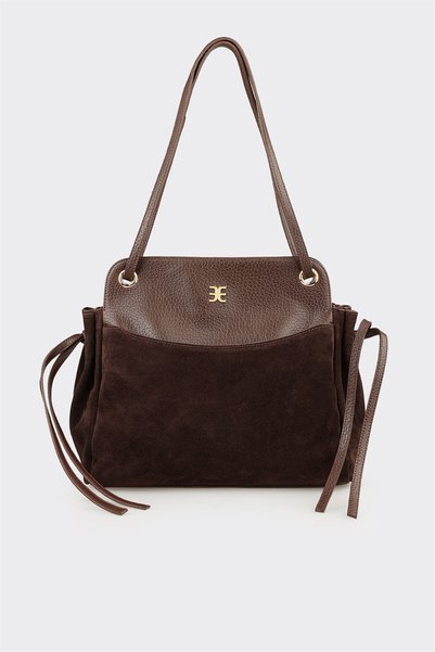 Brown Women's Shoulder Bag