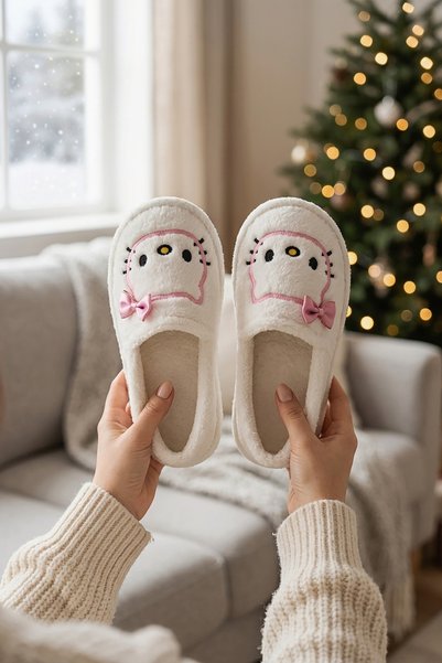 Women's Home Boots Furry Soft Slippers