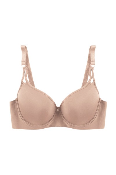 Women's Laser Seamless Covered Non-Padded Underwire Bra