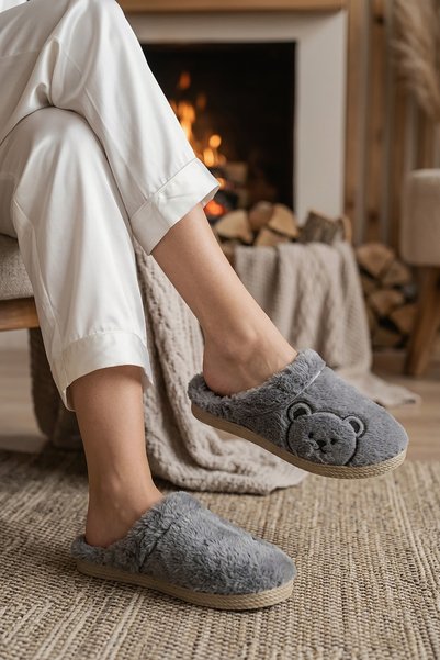 Women's Winter Slippers Furry Soft Casual Guest Dowry House Slippers