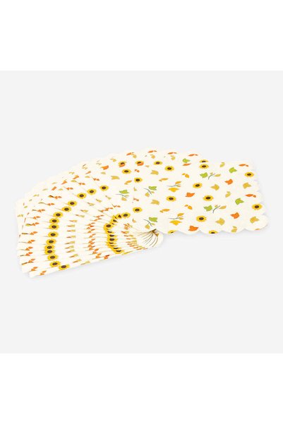 Autumn Themed 16-Piece Paper Napkins