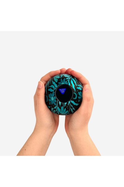 Blue Floral Decision Making Ball
