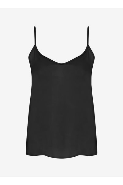 Black Women's Blouse Ust-Ss26-Cup-Blk-007