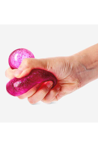 Pink Heart-Shaped Stress Ball