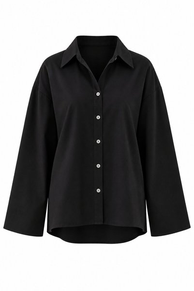 Black Oversize Shirt - 2Y4952