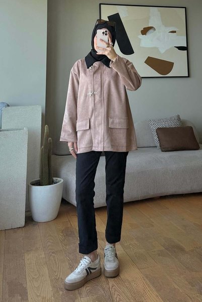 Balon Kol Seasonal Jacket Soft Brown