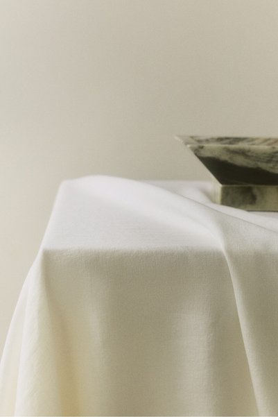 Linen tablecloth