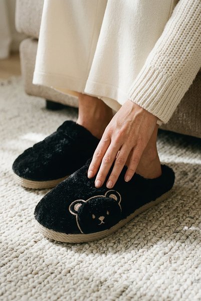 Women's Winter Slippers Furry Soft Casual Guest Dowry House Slippers