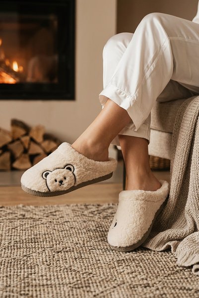 Women's Winter Slippers Furry Soft Casual Guest Dowry House Slippers
