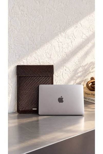 Water Resistant 13 Inch MacBook Compatible Leather Protec Laptop Protective Case