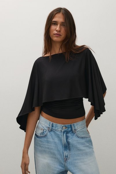 Cape Sleeve T-Shirt