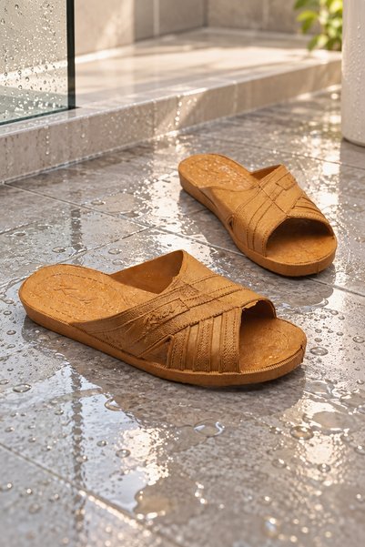 Economical Non-Slip Sole Daily Slippers Pool Bathroom Hammam Garden Toilet Work Slippers