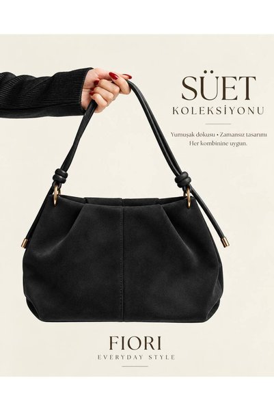 Women's Suede Leather Handbag Shoulder Bag