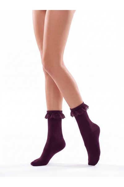 Lace Detail Ankle Socks
