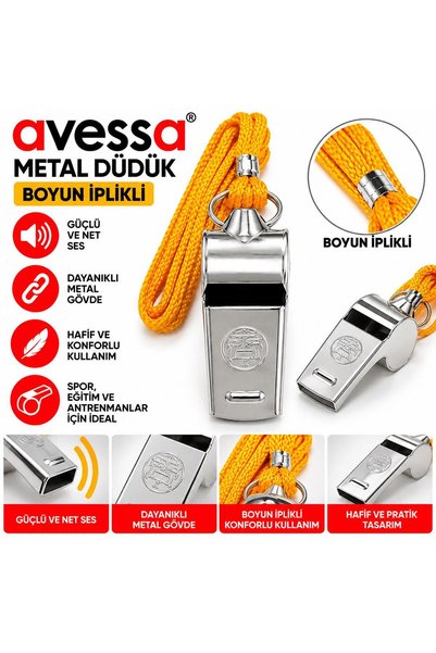 Metal whistle