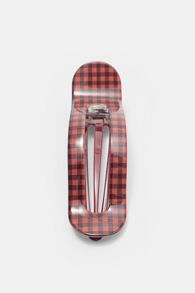 Checkered Fur Buckle