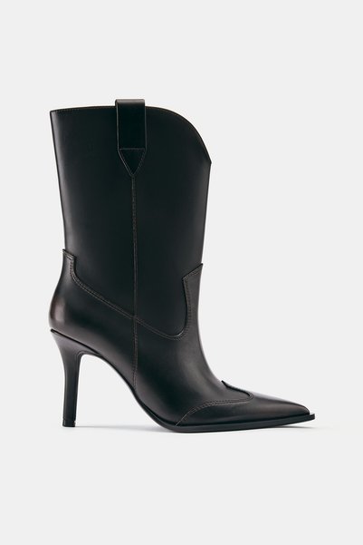 Cowboy Heel Boots