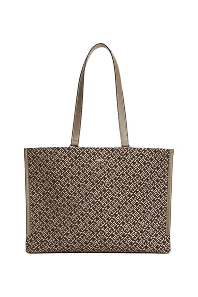 Brown Women's Tote Bag Th Jacquard Tote