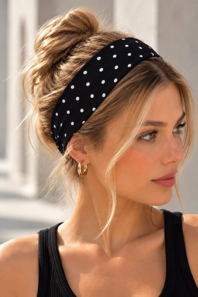 Polka Dot Hair Band