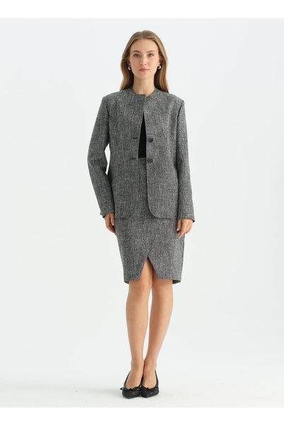 Skirt, 36, Gray